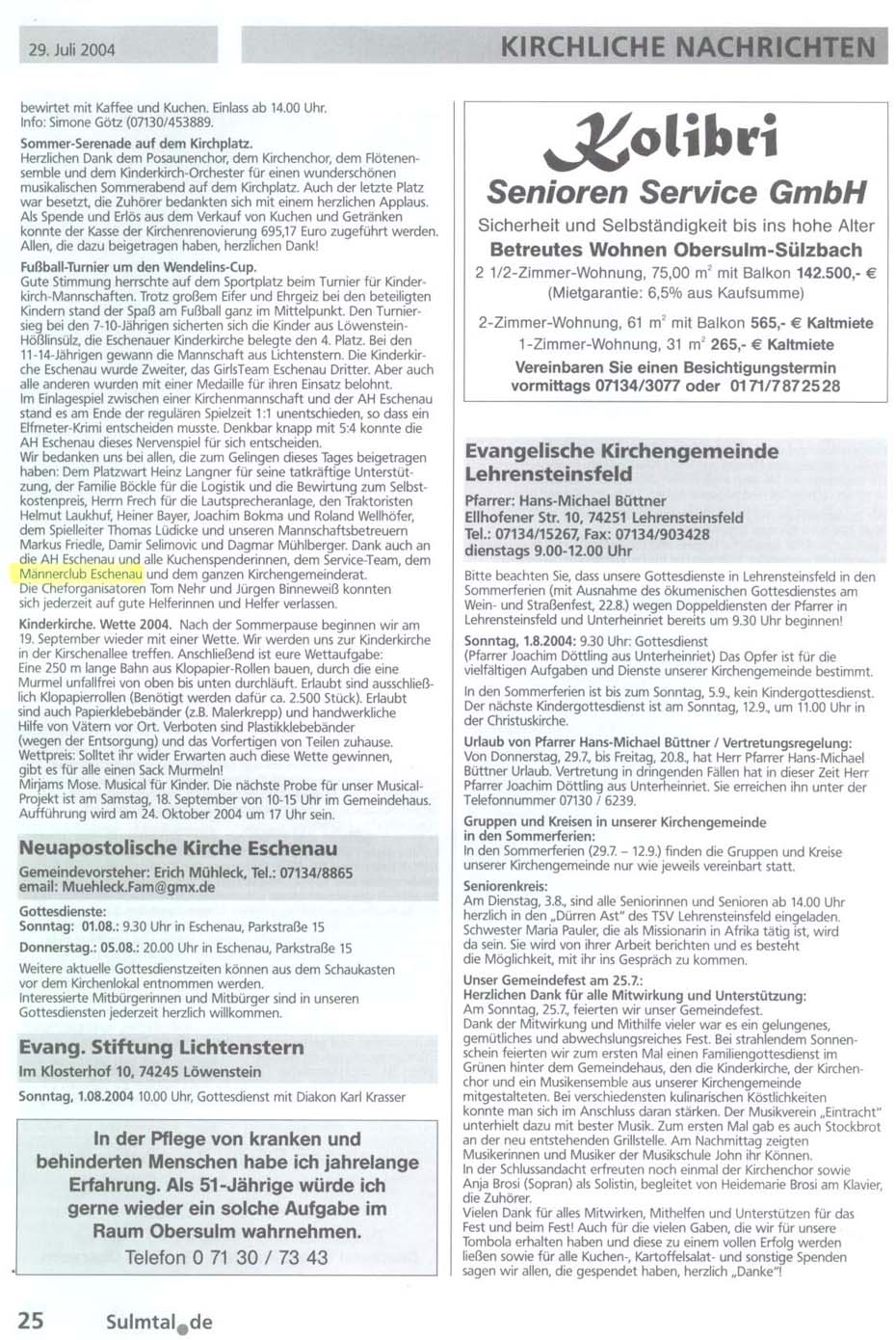 Fußball-Tunier um den Wenelins-cup