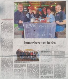 Immer bereit zu helfen